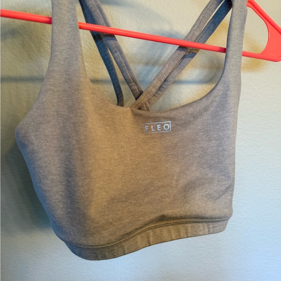 Fleo Other - Fleo Heather Gray Sports Bra
